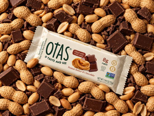 OTAS Fiber & Fuel Bar — Peanut Butter & Chocolate (12-Pack)
